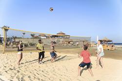 Marsa Alam - Red Sea. Beach volleyball.